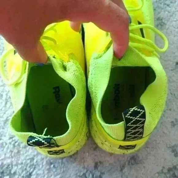 Reebok Mens Zoku Runner Ultra Knit Is Solar Yellow Black 11 - Picture 8 of 15